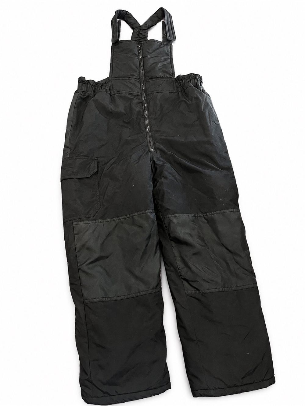Cherokee Kids Black Insulated Snow Bib Overalls Size M Ski Pants